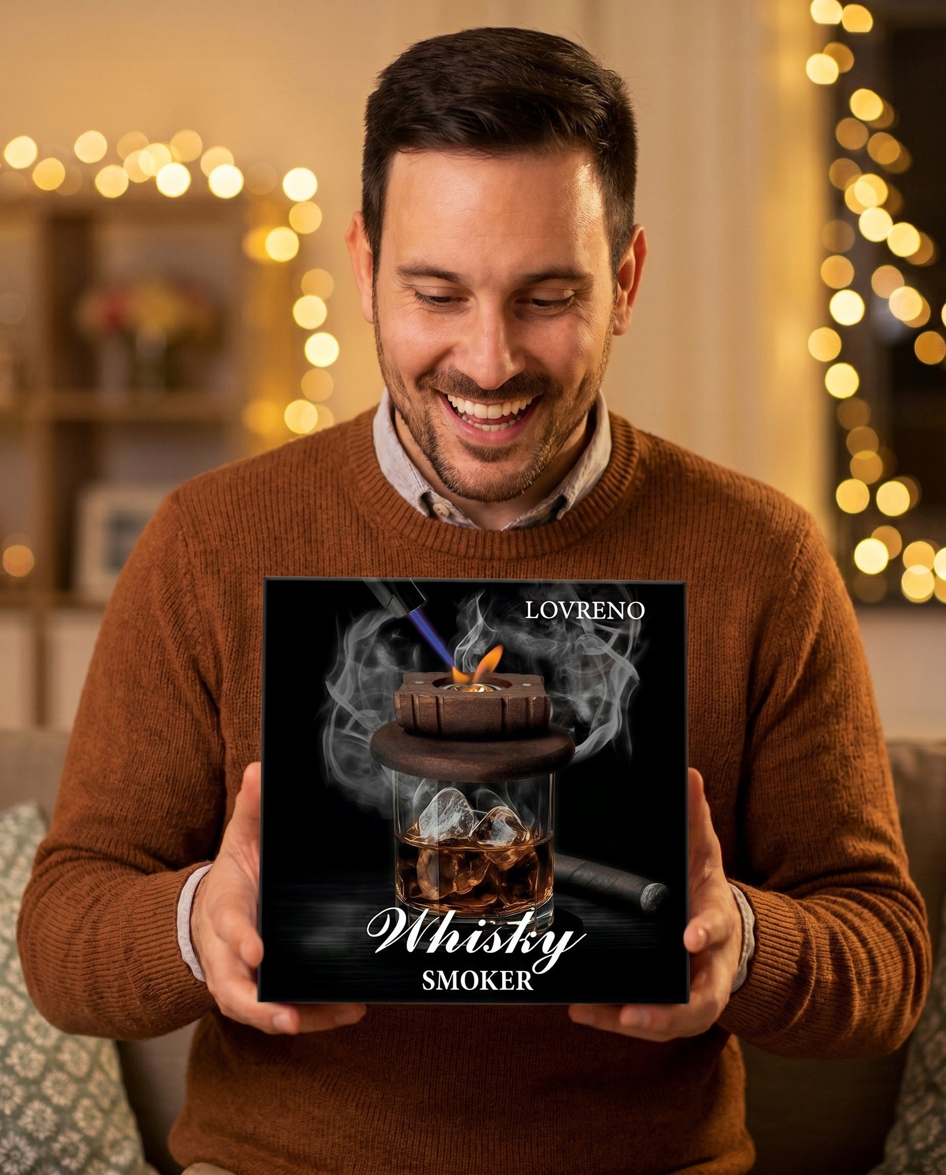 Lovreno Whisky Smoker - elegancki zestaw prezentowy dla mężczyzny